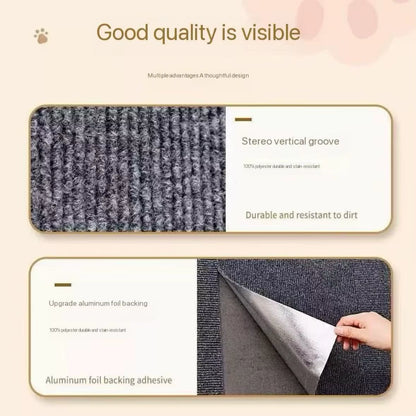 Self-Adhesive Cat Scratch Wall Sticker Godsend Furniture Protection for Sofa Wear-Resistant Cat Climbing Frame Pet Mats Pads