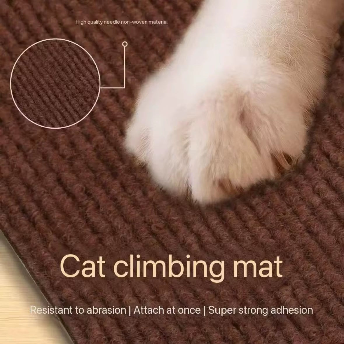 Self-Adhesive Cat Scratch Wall Sticker Godsend Furniture Protection for Sofa Wear-Resistant Cat Climbing Frame Pet Mats Pads